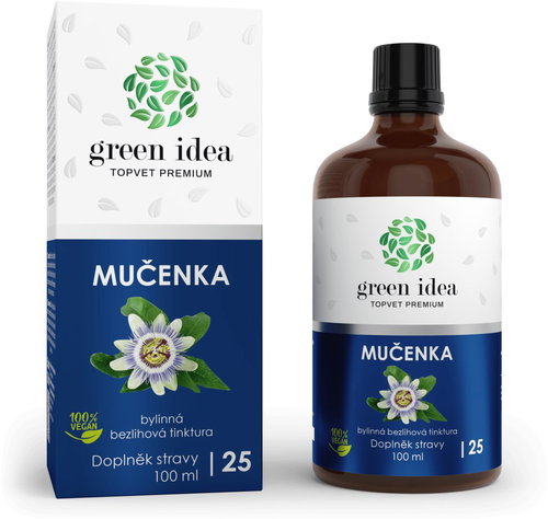 GREEN IDEA Passionflower oil-free tincture 100 ml - Dietary Supplement - Main image