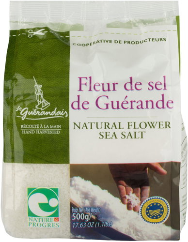 Le Guérandais Salt flower BIO 0,5 kg sea salt - Fleur de Sel de Guerande - Salt - Main image