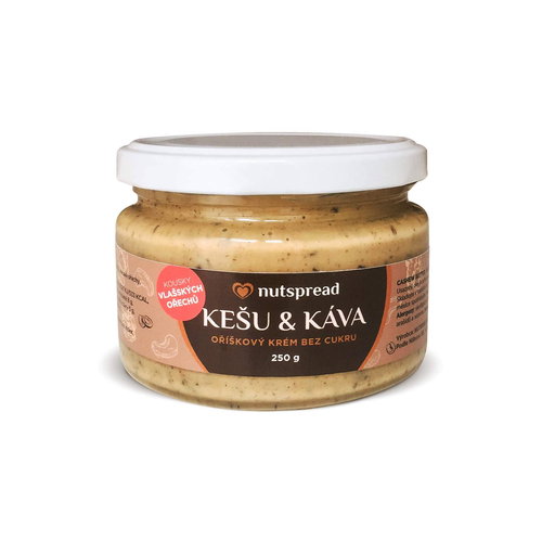 Nutspread Cashew butter with coffee 250 g - Nut Cream - Main image