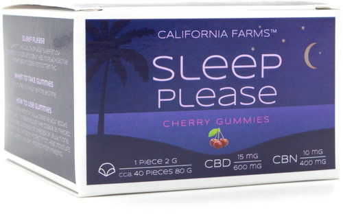 California Farms Sleep Please Jelly, 600 mg CBD, 400 mg CBN - CBD - Main image