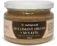 Nutspread Lieskovo-orieškové maslo s kešu - Orechový krém