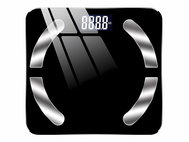 Verk 17086 Analytical Bluetooth personal scale 180 kg, black - Bathroom Scale