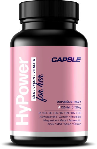 Capsle HyPower for her Hlavní obrázek Capsle HyPower for her - Doplněk stravy - Hlavní obrázek