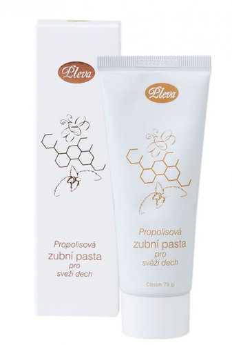 Pleva Propolis toothpaste for fresh breath 75 g, purely natural - Toothpaste - Main image