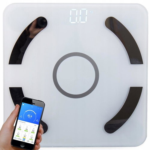 Verk Smart bluetooth personal scale, white - Bathroom Scale - Main image