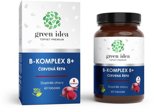 GREEN IDEA B-COMPLEX 8+ Beetroot 60 tablets - B Complex - Main image
