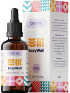 Easy Well CBD Širokospektrální olej, 10% CBD 1000 mg., 10 ml - CBD