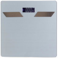 Verk Glass personal scale with thermometer, white, max. up to 180 kg - Bathroom Scale