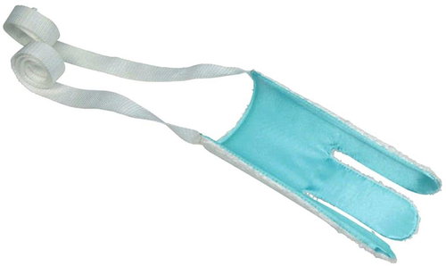 Textile sock threader with plastic insert - Dressing Aid - Main image