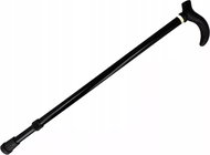 PRONETT XJ3386 Folding aluminium stick black - Walking stick