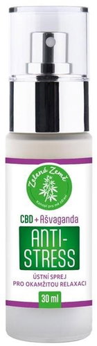 Green Earth CBD antistress spray with ashwagandha 30 ml - CBD - Main image