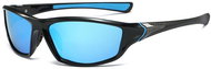 STYLE4 Sports polarized sunglasses Tours, black, blue lenses - Sunglasses