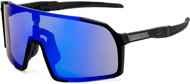 2Tracing Polarized sunglasses black, blue lenses - Sunglasses