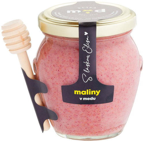 Elisa Gift honey with raspberries 250 g - Medová pomazánka - Main image