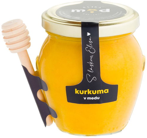 Elisa Gift honey with turmeric 250 g - Medová pomazánka - Main image