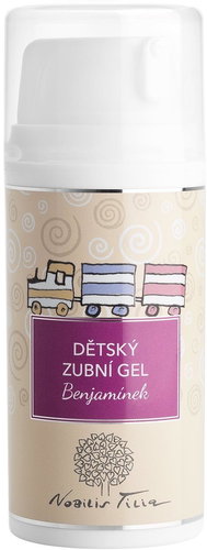 Nobilis Tilia - Children's tooth gel Benjamínek 100 ml - Tooth Gel - Main image