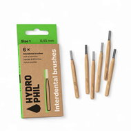 Hydrophil Bamboo interdental toothbrush 6 pcs, 0,45 mm - Interdental Brush