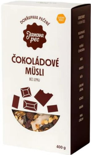 Janova Pec Chocolate baked muesli 400 g - Muesli - Main image