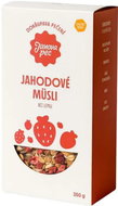 Janova Pec Strawberry baked muesli 350 g - Muesli