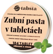 Tabsta® Natural toothpaste in tablets with hydroxyapatite, plastic-free, 184 tablets - Toothpaste