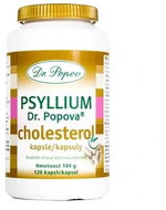Dr. Popov Psyllium Cholesterol 120 capsules - Fibre