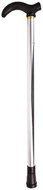 Pronett XJ3386 Folding aluminium stick silver - Walking stick