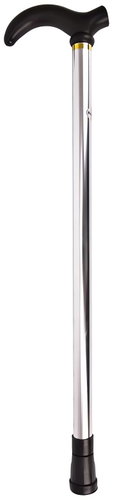 Pronett XJ3386 Folding aluminium stick silver - Walking stick - Main image