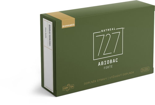 BIONAMED NATHEAL 727 ABIOBAC Forte 24 capsules - Dietary Supplement - Main image