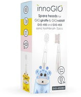 InnoGio Replacement heads for sonic toothbrush Transparent 2 pcs - Toothbrush