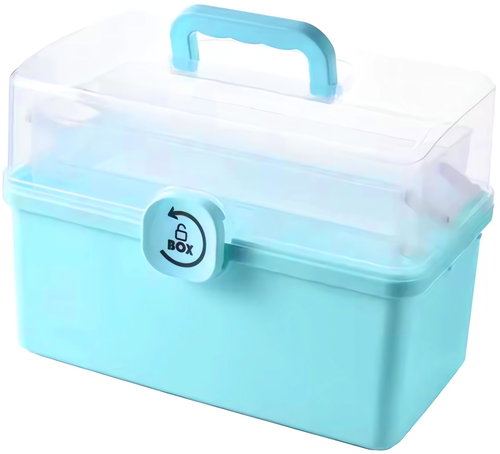APT DA270 Medicine organiser 34 × 22,5 × 19 cm, blue - Organiser - Main image