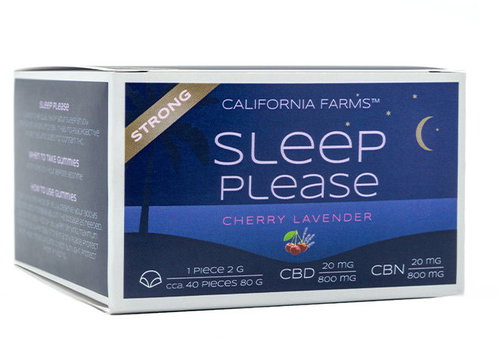 California Farms Sleep please Jelly STRONG, 800 mg CBD, 800 mg CBN - CBD - Main image