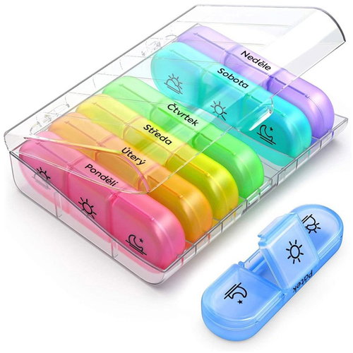 SimplyMed Medication dispenser weekly 21010-Horizon - Pill Dispenser - Main image
