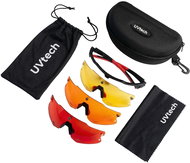 UVtech SLEEP-Ultimate 2 blue light blocking glasses with interchangeable 3in1 lenses - Computer Glasses