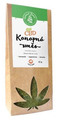 Green Earth CBD hemp blend 1.6% BIO 35 g - CBD - Main image