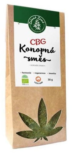 Green Earth CBG hemp blend 1,8 % BIO 30 g - CBG - Main image