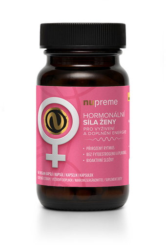NUPREME Hormonální síla ženy 60 kps - Dietary Supplement - Main image