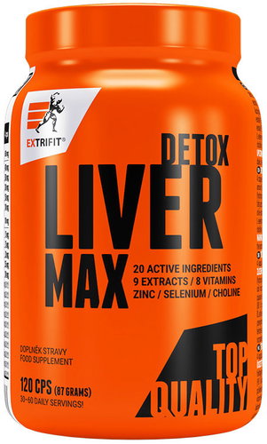 Extrifit Liver Detox Max 120 caps - Dietary Supplement - Main image