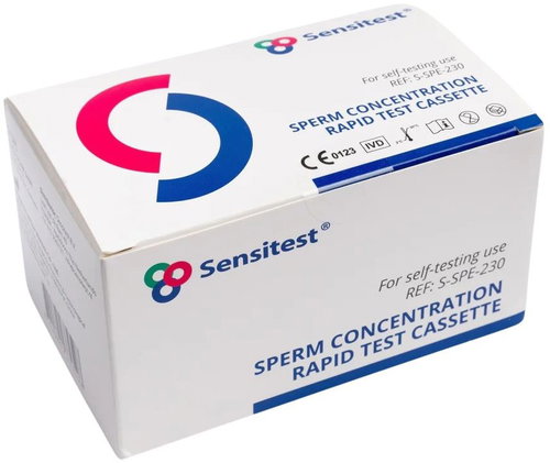 Sensitest Sperm test - home male fertility test - Home Test - Main image