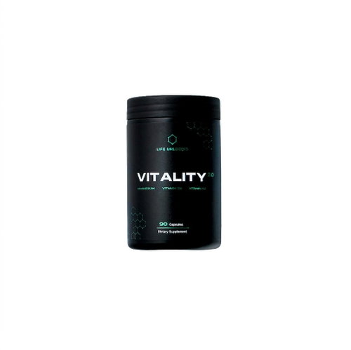 LifeUnlocked Vitality 2.0 Magnesium + Vitamin D3 + K2 - Magnesium - Main image