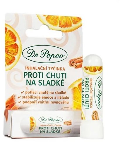 Dr.Popov Inhalační tyčinka proti chuti na sladké - Inhaler Stick - Main image