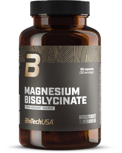 BioTech Magnesium Bisglycinate (Organic Source) 90 tbl - Magnesium - Main image