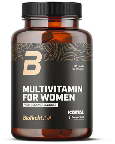 BioTech Multivitamin For Women Organic Sources 60 tbl - Multivitamin - Main image
