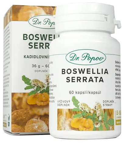 Dr.Popov Boswellia Serrata – Kadidlovník (extrakt) 60 kps - Boswellia - Main image