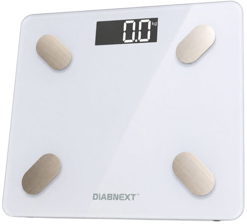 Verk 17149 Analytická osobní váha LCD 180 kg, bílá - Bathroom Scale - Main image