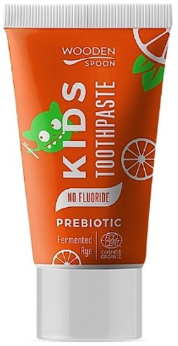 Wooden Spoon Children's Prebiotic Fluoride-Free Toothpaste 50ml - Toothpaste - Main image