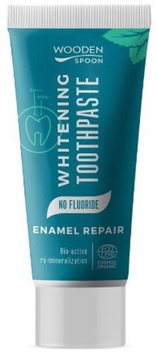 Wooden Spoon Whitening Toothpaste for Enamel Remineralisation 75ml - Toothpaste - Main image