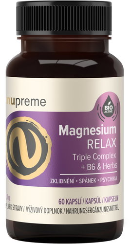 NUPREME Magnesium Relax 60 kps - Magnesium - Main image