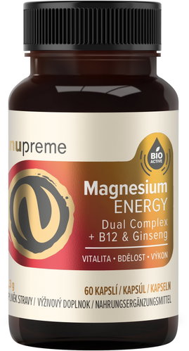 NUPREME Magnesium Energy 60 kps - Magnesium - Main image