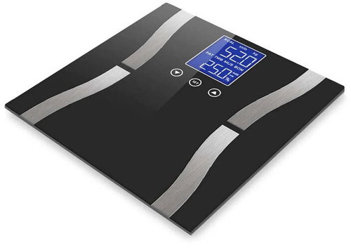 Verk 17092 Analytická osobní váha, Bluetooth, 180 kg, černá - Bathroom Scale - Main image