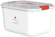Verk 27660 Organizér na léky s bezpečnostním uzávěrem 37 × 27 × 21,5 cm, bílý - Pill Dispenser